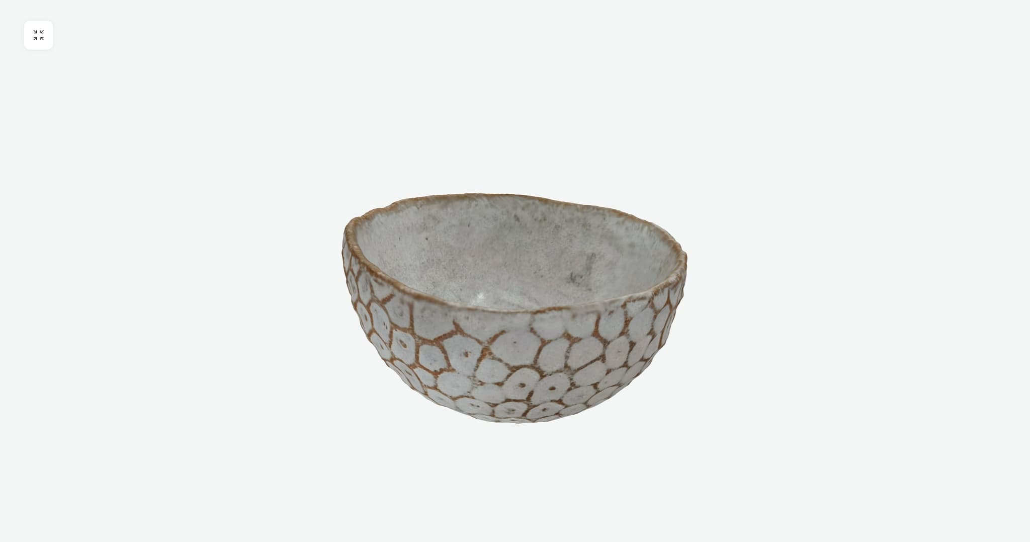 Museum artifact preservation showing historic pottery piece being documented with professional photogrammetry equipment for digital archival and research